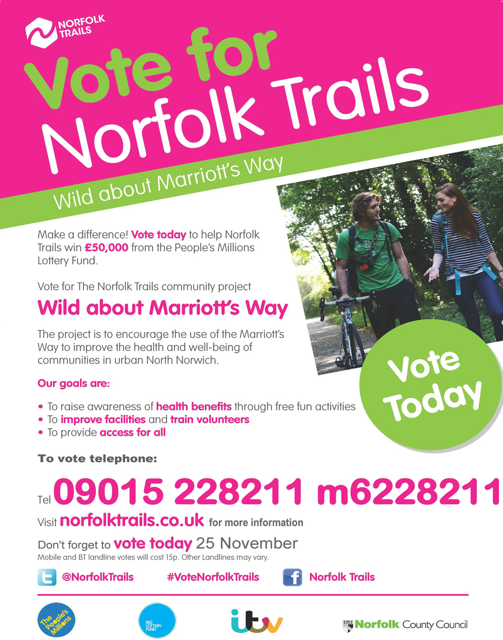Vote for Marriott’s Way